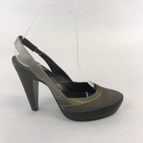 Ash satin slingback court - slingback,