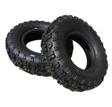 2 x tires 4.10 - 6 children's quad snow clearer ride-on mower lawn tractor HMParts