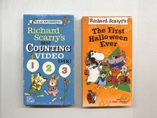 Richard Scarry VHS Lot The