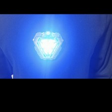 New Iron Man MK50 Arc Reactor LED Tony Stark Chest Light Resin Adult Kids Gift