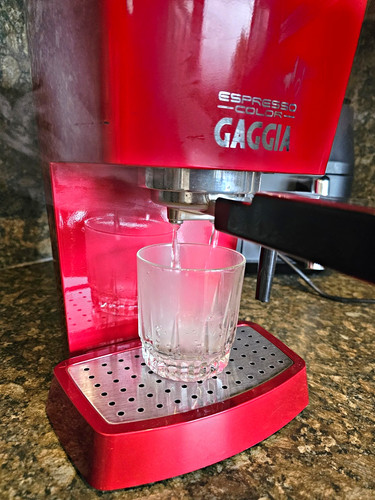 Gaggia espresso color - color, red