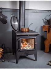 Wood Burning Stove With Oven