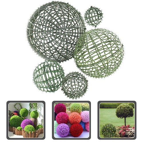 Pcs grass arrangement ball - 5,