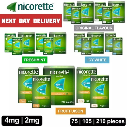 Nicorette chewing gum - chewing,