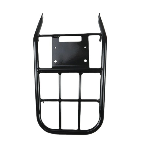 Black rear luggage - rear, back