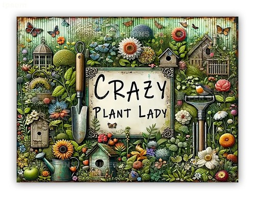 Crazy plant lady - ",