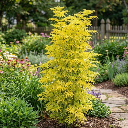 Sambucus golden tower upright - sambucus,