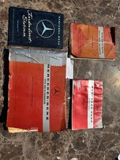 Mercedes Benz  Factory 1957 300SL Roadster W198 owners manual  parts book