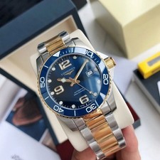 The all new  long family HydroConquest Blue Men's Watch - L3.782.3.96.7-41MM