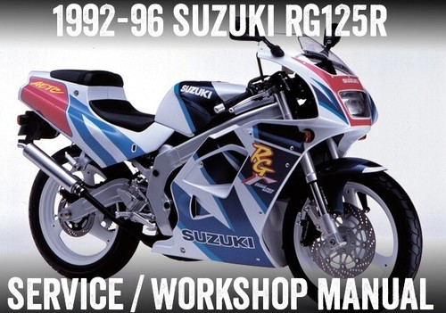 1992 1999 suzuki rg125r - 1992-1999,