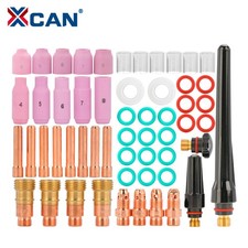 55Pcs TIG Stubby Gas Lens For