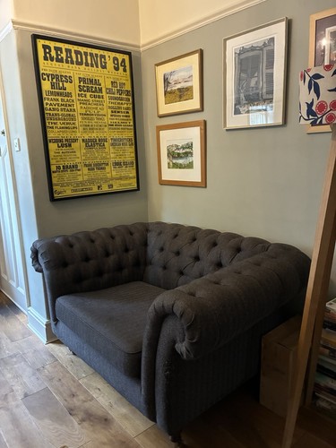Chesterfield loveseat small - loveseat,