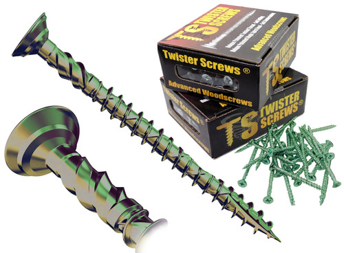 Twisterscrews coat decking - e-coat,