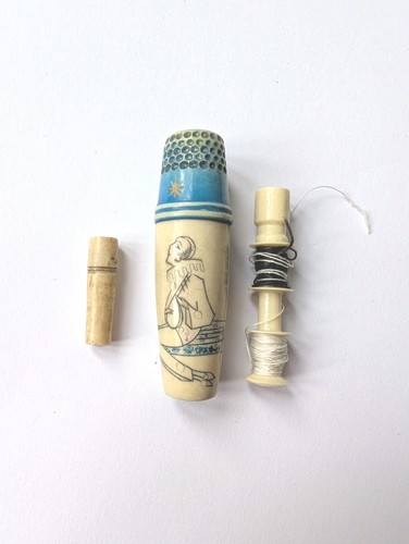 Antique vintage thread holder - antique,