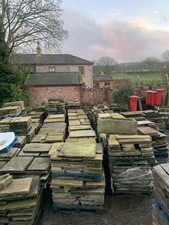 Reclaimed Yorkstone Flags and