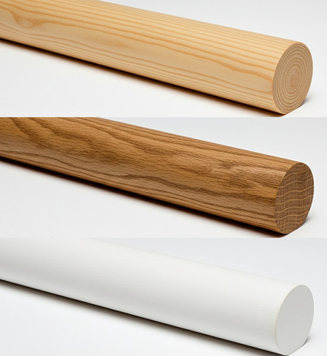 44mm pine oak primed - oak,
