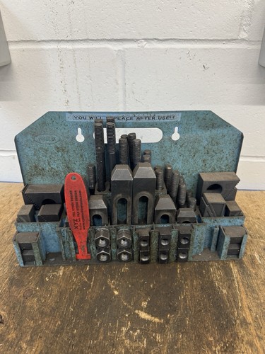 Milling machine clamp - machine, set