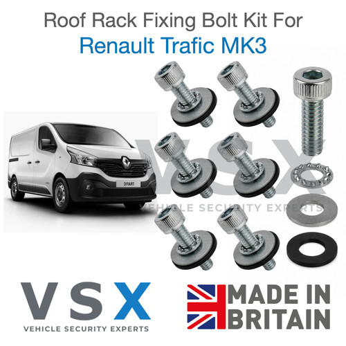 Roof rack fitting bolt kit - bolt, for