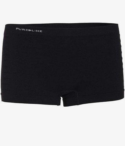 Pure lime black sports shorts - lime,