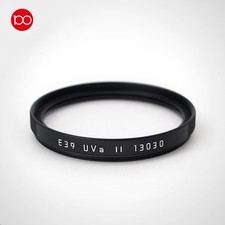 Brand New LEICA UV Filter UVa II  E39 Filter/39mm - Black  13030