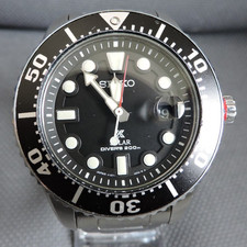 SEIKO Prospex V157-0BT0 Divers 200m Stainless Steel Solar Men's Watch working