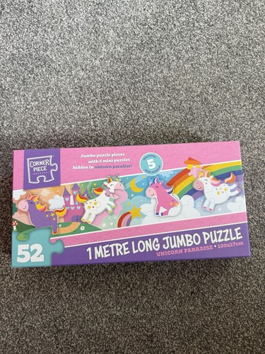 Corner piece puzzles unicorn - piece,