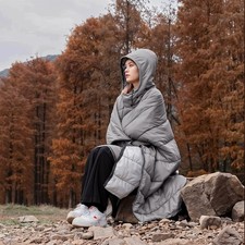 Swagman Roll Military Emergency Poncho Raincoat Blanket Jacket Camp Sleeping Bag