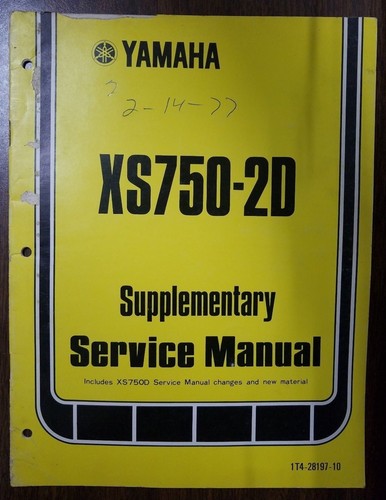 Used yamaha supplementary - used,