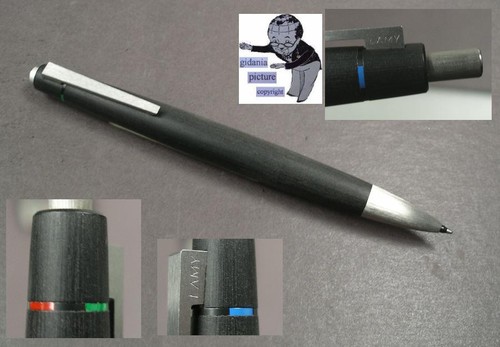 Lamy 2000 color rollerball - 4-color,