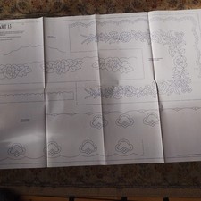 Vintage MULTI USE Iron-On Transfer sheet: Embroidery Magic 13 a