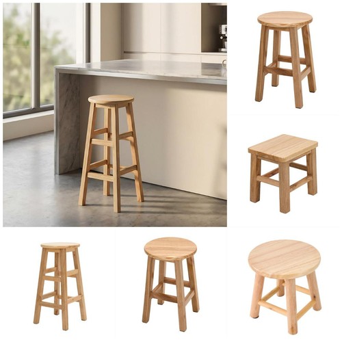 70cm wooden stool - 25-70cm, kitchen