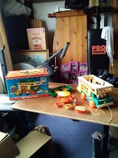 Vintage 1970s Fisher Price Play Family Camper Van