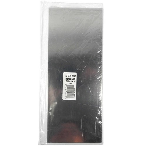 Stainless steel sheet - steel, .018