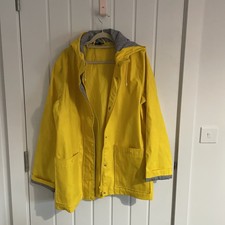 Gorgeous Topshop Yellow Raincoat Size 16