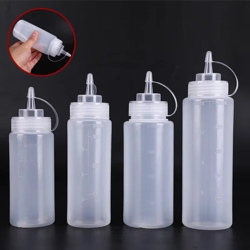 24oz plastic clear squeeze - clear,