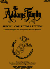 Addams Family Pinball Repair Manual - FREE NEXT DAY DELIVERY