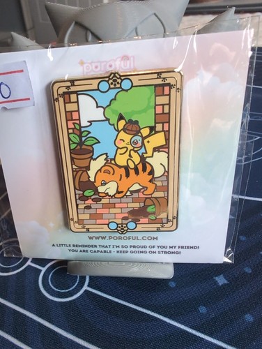 Poroful pokémon enamel pin - pokémon,