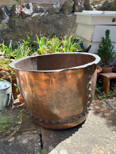 19th century rivetted copper - a,