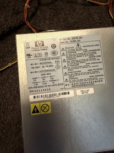 Compaq dc7700 power supply - hp,