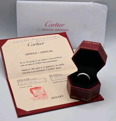 Cartier platinum 950 wedding - platinum,