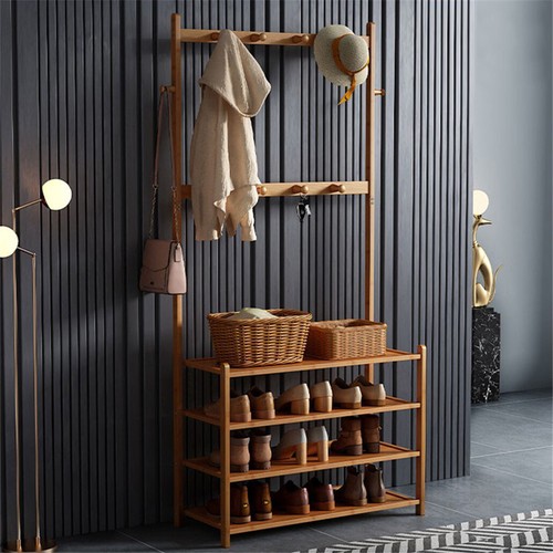 Large wooden tiers hat coat - 5,
