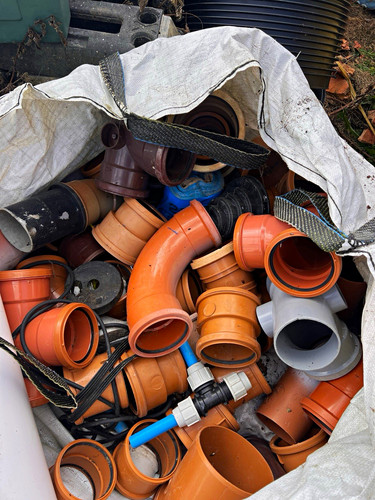 Mixed plastic drainage - mixed,