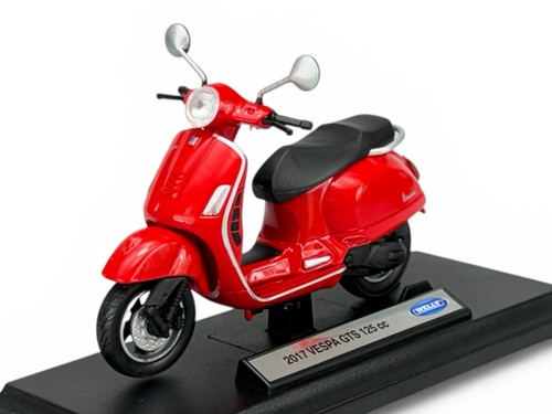 Welly 2017 vespa gts - gts, 125cc