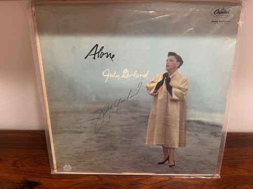Judy garland signed - judy, alone