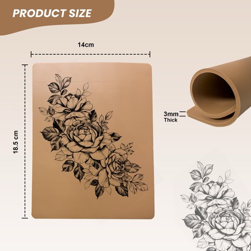 Tattoo skin 10pcs 3mm practice - skin,