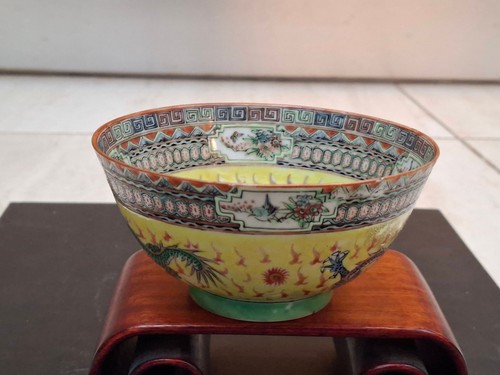 Antique chinese dragon bowl - chinese,