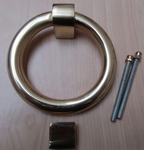 Modern ring door - ring, solid