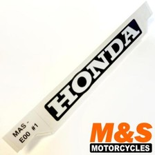 Honda CBR900RR Fireblade Tail Cover Decal R127H 1998 | OEM 77251-MAS E00ZB