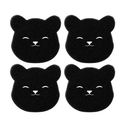 4pc pet hair remover - 4pc,
