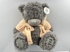 ME TO YOU TATTY TEDDY WEARING FLUFFY DRESSING GOWN WITH TAGS 8”